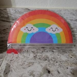 NWOT Rainbow 🌈 Pencil Pouch with surprise Pencils